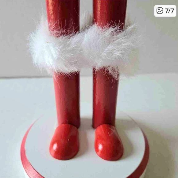 SANTA NUTCRACKER CHRISTMAS  DECOR 14" HIGH NEW - Picture 7 of 7